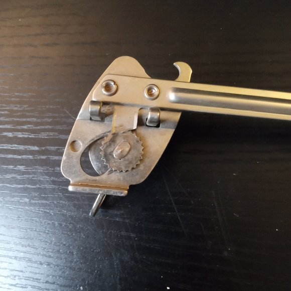 Vintage ken ration dog food can opener with spoon - Picture 3 of 4